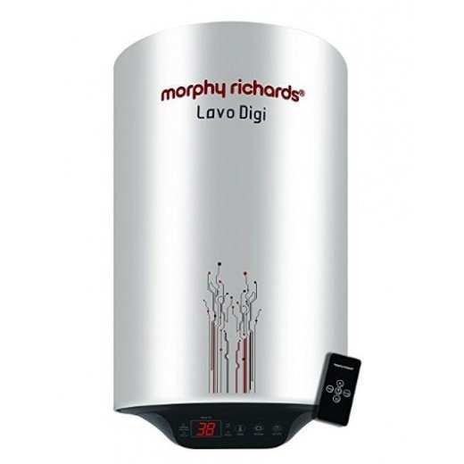 Morphy Richards Lavo 15-Litre Digi Water Heater (White) 